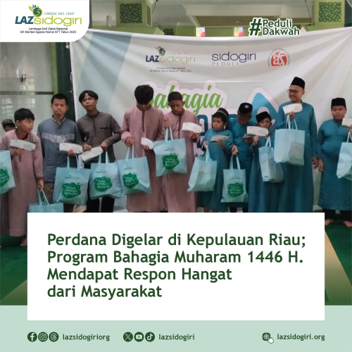 Galeri Program Bahagia Muharram 1446; Cinta Yatim & Dhuafa