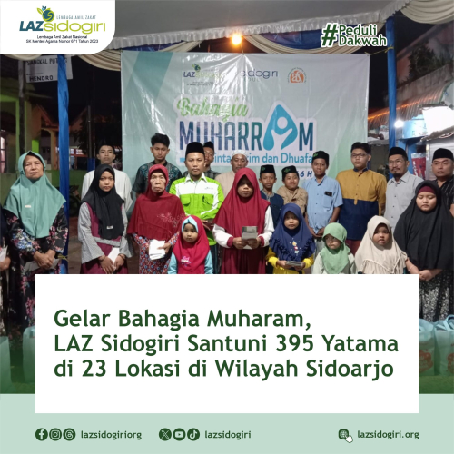 Galeri Program Bahagia Muharram 1446; Cinta Yatim & Dhuafa