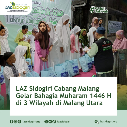 Galeri Program Bahagia Muharram 1446; Cinta Yatim & Dhuafa
