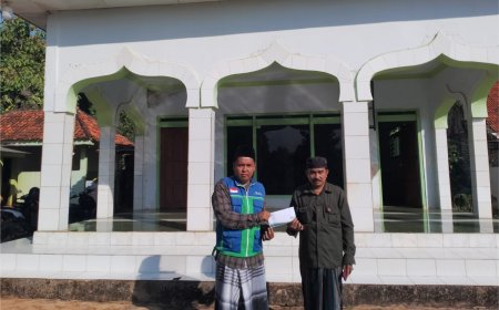 LAZ SIDOGIRI SUPPORT PEMBANGUNAN MASJID TANBIHUL GHAFILIN DI SAMPANG