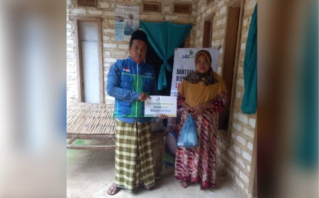 LAZ SIDOGIRI SUPPORT BIAYA HIDUP DHUAFA YANG SUAMINYA MENGIDAP PENYAKIT JANTUNG