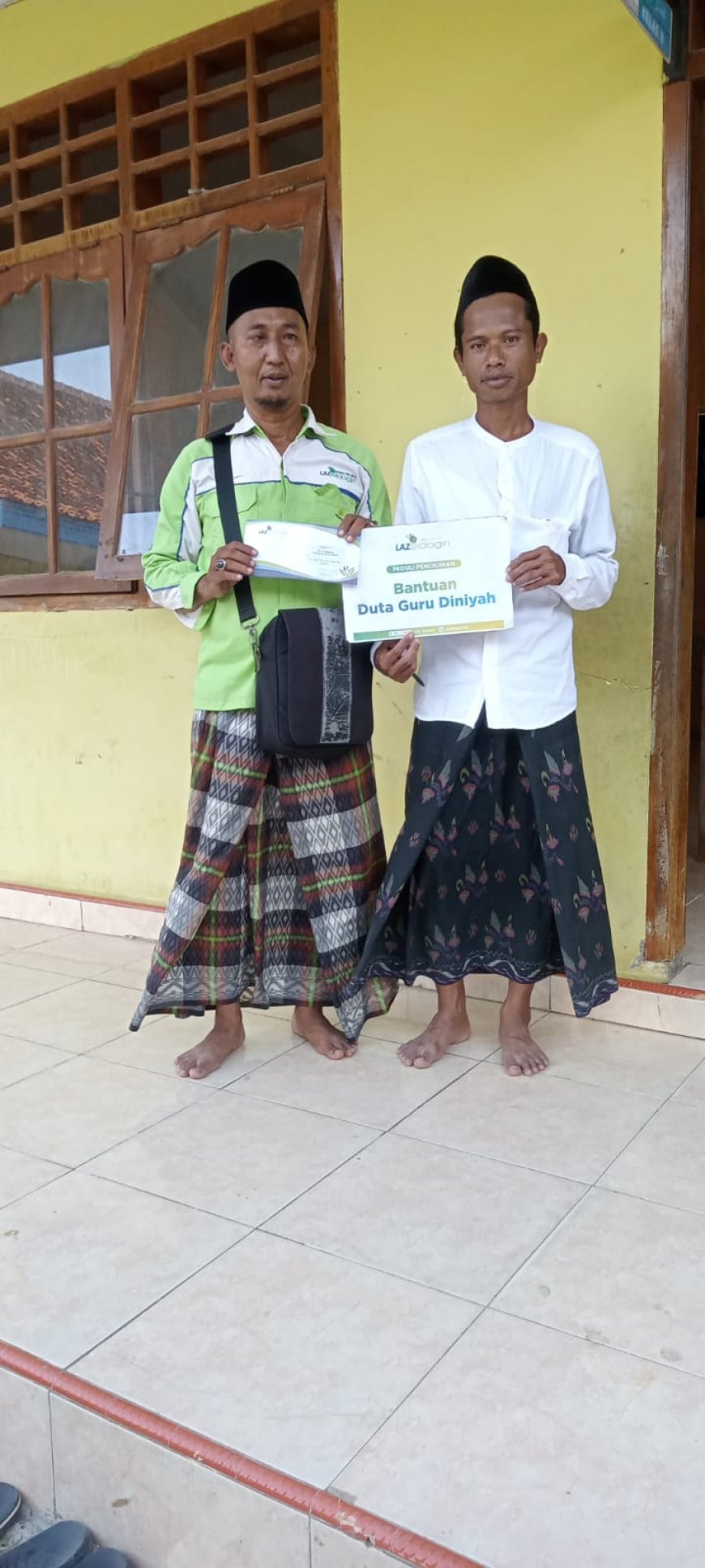 LAZ SIDOGIRI SUPPORT MADRASAH DINIYAH AL HADLORIYAH BANGKALAN
