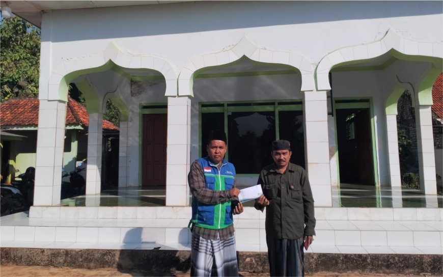 LAZ SIDOGIRI SUPPORT PEMBANGUNAN MASJID TANBIHUL GHAFILIN DI SAMPANG