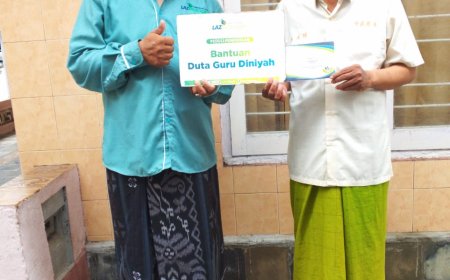 LAZ SIDOGIRI BANTU DUTA GURU DINIYAH DI BANGKALAN