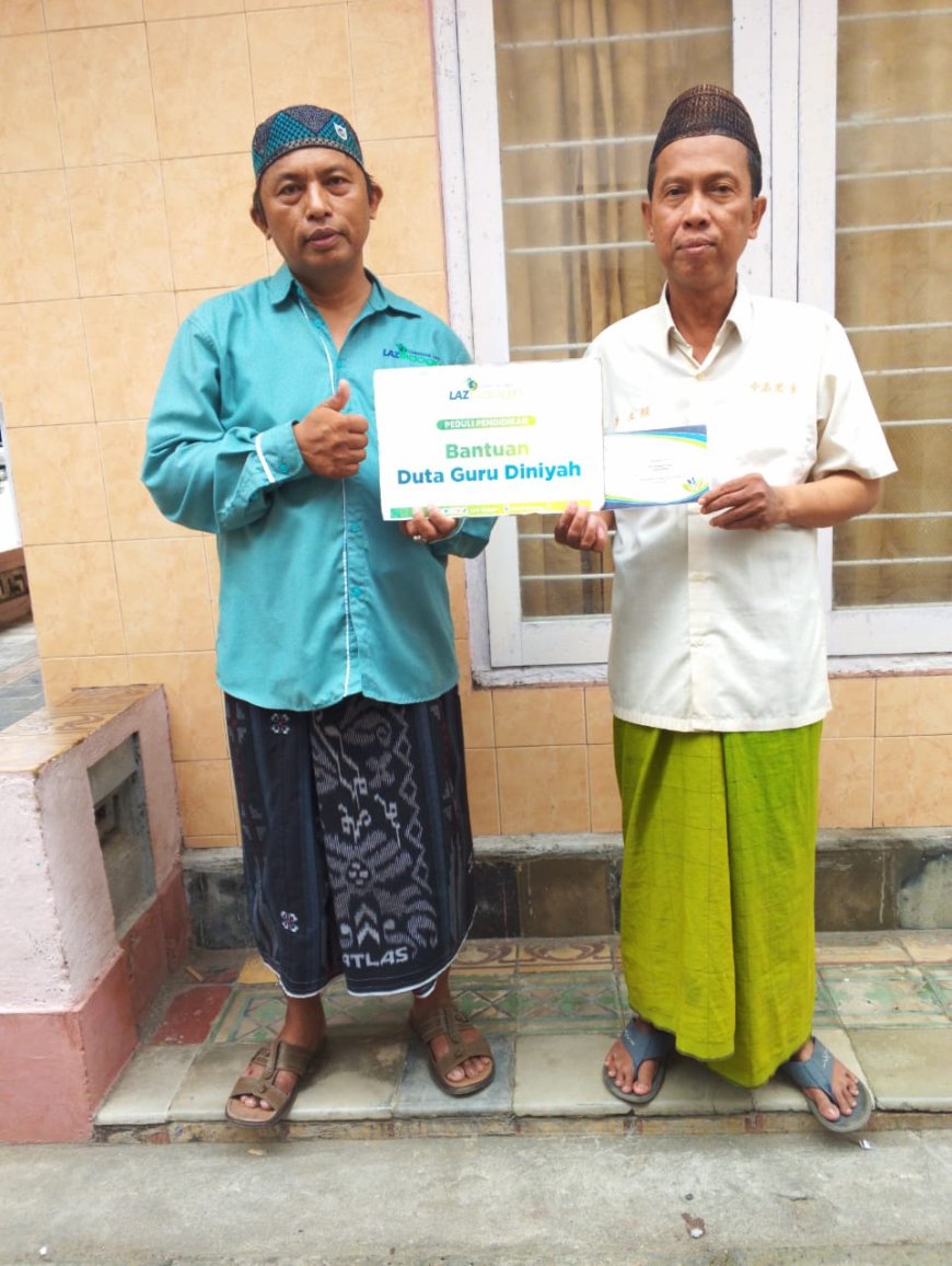 LAZ SIDOGIRI BANTU DUTA GURU DINIYAH DI BANGKALAN