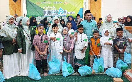 MERIAHKAN LEBARAN YATIM; LAZ SIDOGIRI GELAR BAHAGIA MUHARAM 1446 H. PERDANA DI NUSA TENGGARA TIMUR