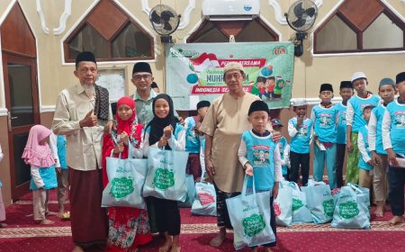 LAZ SIDOGIRI GELAR BAHAGIA MUHARRAM BERSAMA YATIM DI KOTA MATARAM, NTB