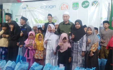 LAZ SIDOGIRI SELENGGARAKAN BAHAGIA MUHARAM 1446 H SERENTAK DI MASING-MASING DESA SE-KABUPATEN PASURUAN
