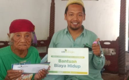 LAZ SIDOGIRI BANTU DHUAFA AGAR TIDAK BERGANTUNG KEPADA TETANGGA
