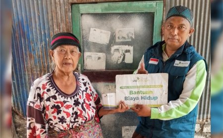 LAZ SIDOGIRI GELONTORKAN BANTUAN KEMANUSIAAN DI BANGKALAN
