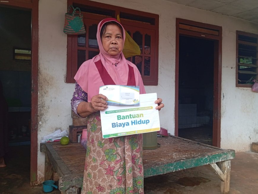 LAZ SIDOGIRI BANTU IBU DARI ANAK PENYANDANG DISABILITAS MENTAL