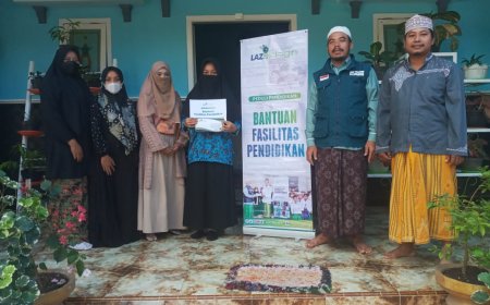 INGIN MONDOK DI PESANTREN, LAZ SIDOGIRI BAYARKAN BIAYA PENDAFTARAN