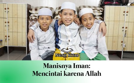Manisnya Iman: Mencintai karena Allah