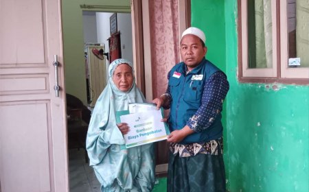 REALISASIKAN BANTUAN KESEHATAN, LAZ SIDOGIRI GERAK CEPAT BANTU LANSIA DI PASURUAN