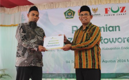 LAZ SIDOGIRI BERPARTISIPASI DALAM ACARA LAUCHING KAMPUNG ZAKAT DI PROVINSI NTT