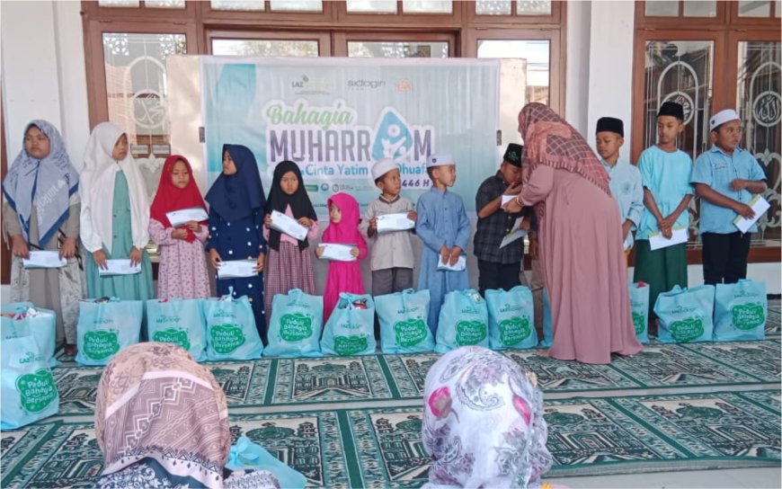 PRORAM BAHAGIA MUHARAM LAZ SIDOGIRI CABANG BONDOWOSO DIGELAR DI 17 KECAMATAN