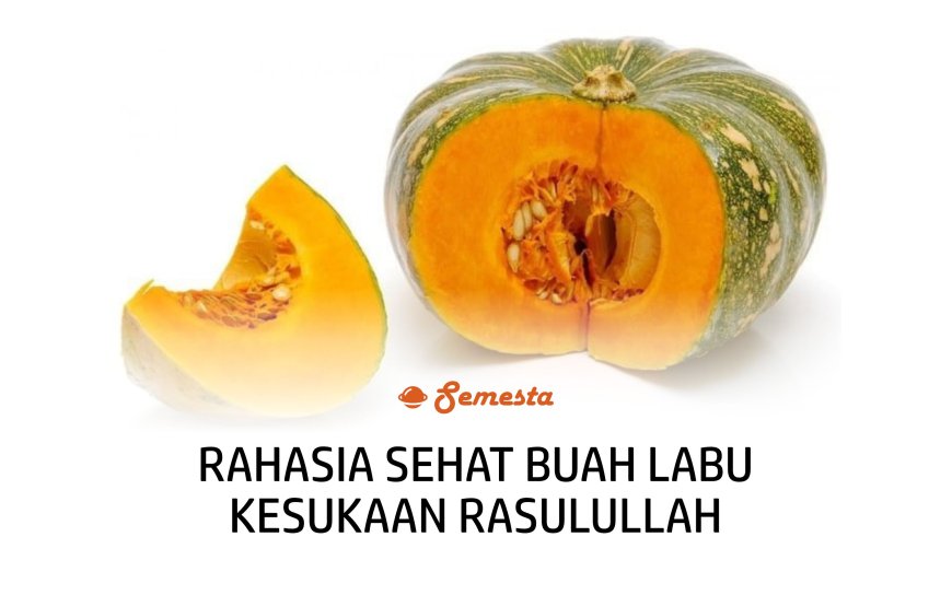 RAHASIA SEHAT BUAH LABU KESUKAAN RASULULLAH