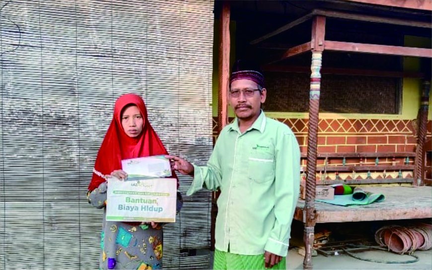 BANTUAN KEMANUSIAAN LAZ SIDOGIRI UNTUK DHUAFA DI BANGKALAN