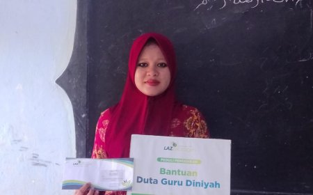 LAZ SIDOGIRI PEDULI GURU MADRASAH DI PELOSOK SAMPANG