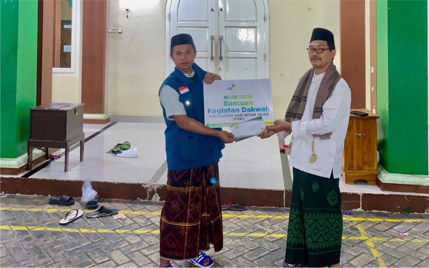 LAZ SIDOGIRI SUPPORT PERINGATAN MAULID NABI MUHAMMAD SAW MASJID BESAR AL-MUHAJIRIN ATAMBUA