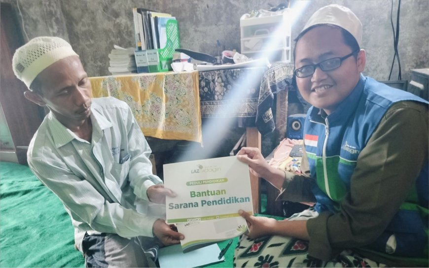 LAZNAS SIDOGIRI SALURKAN BANTUAN SARANA PENDIDIKAN MADRASAH DINIYAH DI PASURUAN
