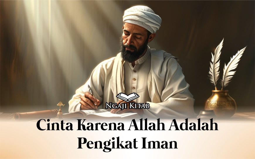 CINTA KARENA ALLAH ADALAH PENGIKAT IMAN