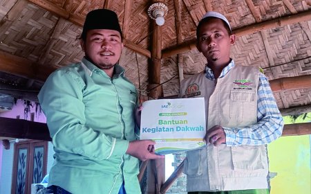 MERIAHKAN HAUL SOLO 2024; LAZ SIDOGIRI ALIRKAN BANTUAN TUNAI KEPADA BANSUS 1455