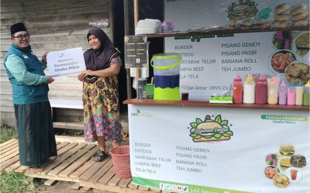 Atasi Ekonomi Masyarakat Kecil, LAZ Sidogiri Berikan Bantuan Permodalan Usaha di Pontianak