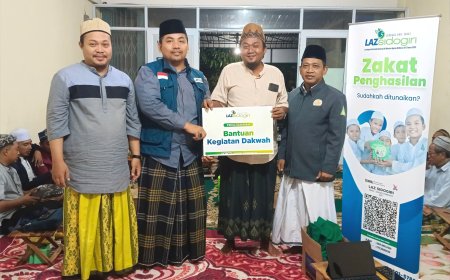 DUKUNG PENGAJIAN IASS BATAM, LAZ SIDOGIRI SUPPORT DANA TAMBAHAN
