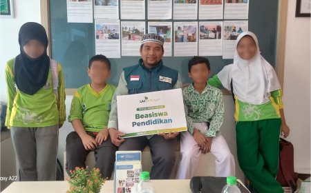 BANGUN PENDIDIKAN YANG LEBIH BAIK, LAZ SIDOGIRI BERI BEASISWA PENDIDIKAN KEPADA ANAK DARI KELUARGA KURANG MAMPU DI KALTIM