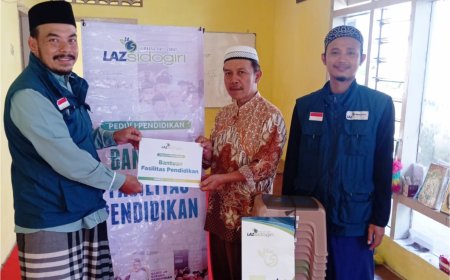 LAZ SIDOGIRI PEDULI PENDIDIKAN TPQ DARUL FALAH BANYUANGI