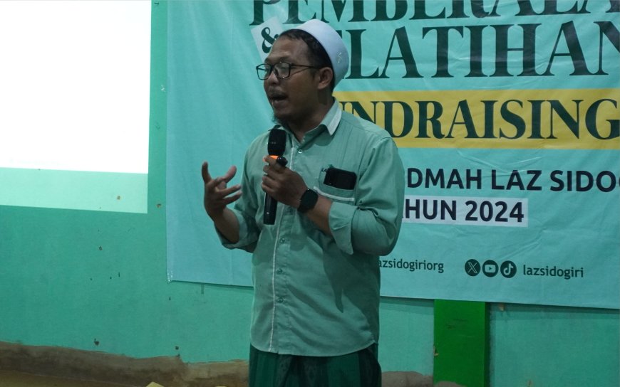 LAZ SIDOGIRI ADAKAN PEMBEKALAN DAN PELATIHAN FUNDRAISING UNTUK SELURUH FO