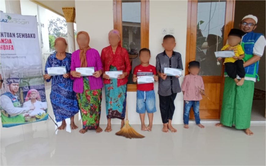 TUTUP AKHIR TAHUN 2025, LAZ SIDOGIRI SANTUNI YATIM DAN LANSIA DUAFA DI SITUBONDO