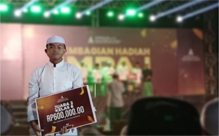 TERBAIK KE-2 KELAS VI MMU RANTING DAN JUARA 3 BACA KITAB