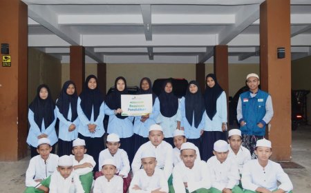 PEDULI MASA DEPAN ANAK-ANAK YATIM, MUALLAF DAN DHUAFA. LAZ SIDOGIRI SUPPORT BIAYA PENDIDIKAN 25 SANTRI DI ATAMBUA