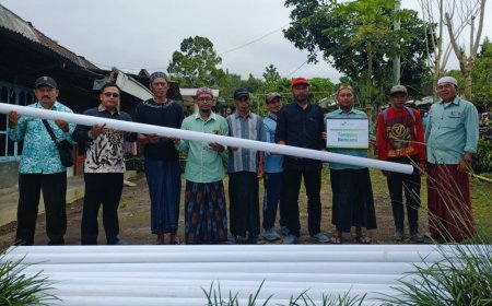 Bantuan LAZ Sidogiri Pulihkan Air Bersih untuk 9 Dusun Terdampak Banjir di Bondowoso