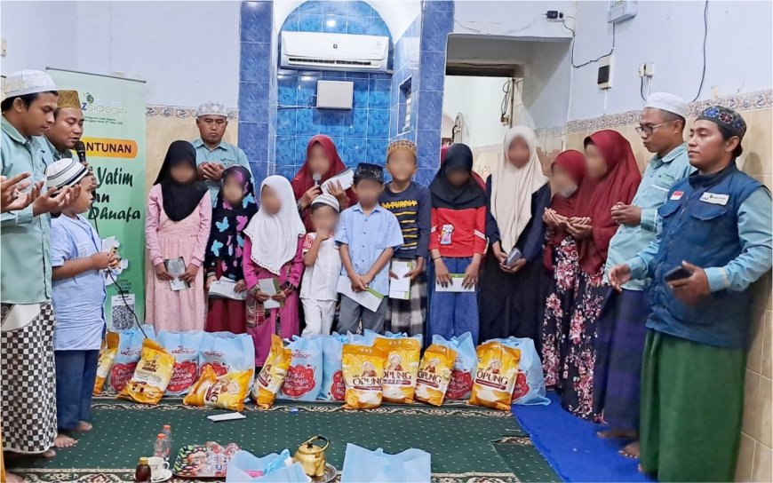 LAZ SIDOGIRI SANTUNI 20 ANAK YATIM DHUAFA DI TAMBAK SARI KOTA SURABAYA