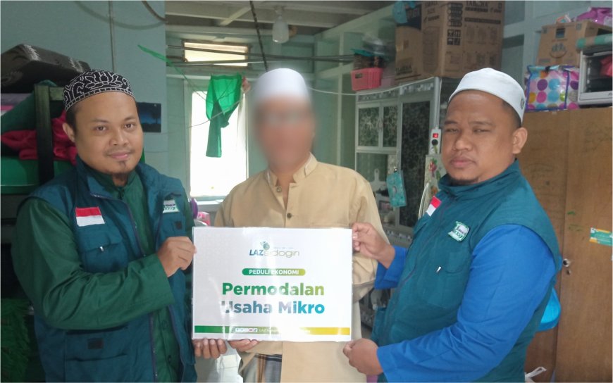 LAZ SIDOGIRI BERIKAN BANTUAN MODAL USAHA KEPADA DUAFA DI RIAU