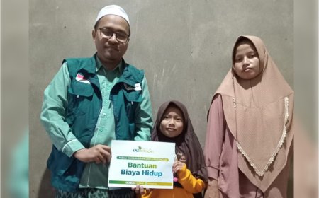 LAZ SIDOGIRI SALURKAN BANTUAN UNTUK ANAK-ANAK YATIM DI PONTIANAK