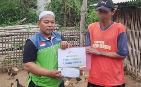 LAZ SIDOGIRI KEMBANGKAN USAHA TERNAK BEBEK DI GRATI PASURUAN