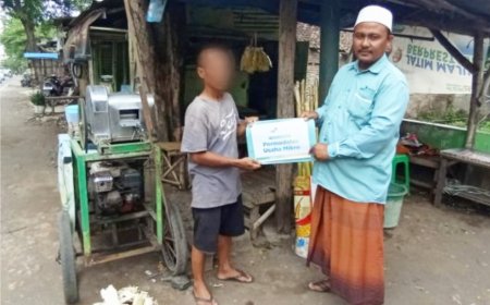 LAZ SIDOGIRI SUPPORT USAHA ES TEBU WARGA POHJENTREK PASURUAN