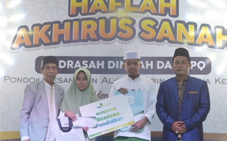 LAZ SIDOGIRI SUPPORT SANTRI BERPRESTASI, KETUA BAZNAS KABUPATEN BELU BERI APRESIASI