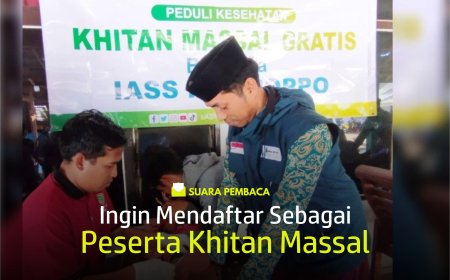 INGIN MENDAFTAR SEBAGAI PESERTA KHITAN MASSAL