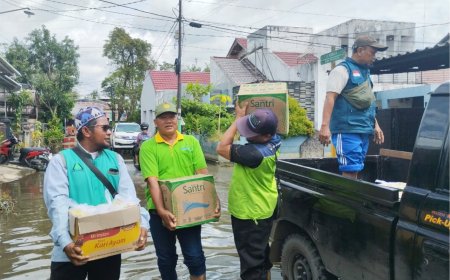 LAZ SIDOGIRI SALURKAN BANTUAN KEPADA KORBAN TERDAMPAK BANJIR DI KALIMANTAN TIMUR