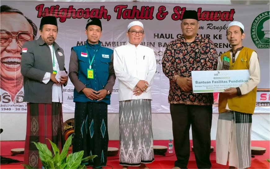 DUKUNG WBP LAPAS JEMBER, LAZ SIDOGIRI BERIKAN BANTUAN FASILITAS PENDIDIKAN