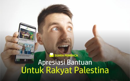APRESIASI BANTUAN UNTUK RAKYAT PALESTINA