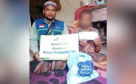 LAZ SIDOGIRI PEDULI PASIEN YANG MENDERITA STROKE DELAPAN TAHUN