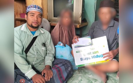 LAZ SIDOGIRI BANTU BIAYA HIDUP WARGA PRA-SEJAHTERA DI BALIKPAPAN