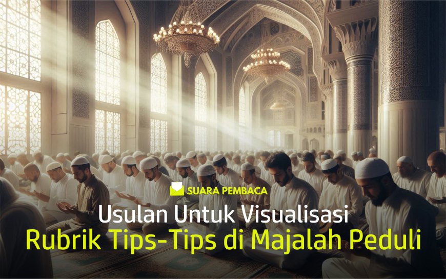 USULAN UNTUK VISUALISASI RUBRIK TIPS-TIPS DI MAJALAH PEDULI