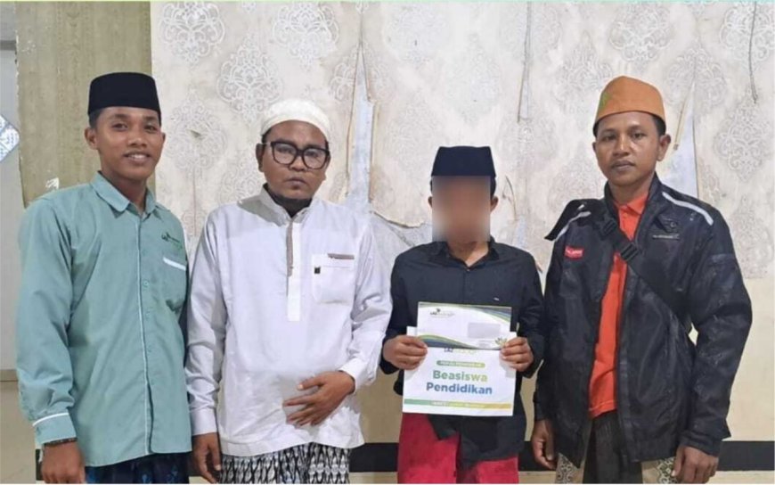 LAZ SIDOGIRI SUPPORT SANTRI  PP SYAIHONA KHOLIL BANJAR AGAR SEMANGAT BELAJAR